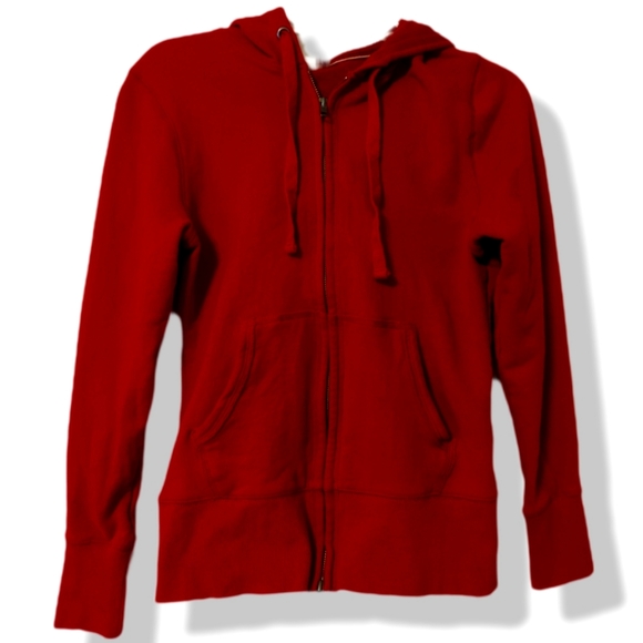 NWOT Women's Red Medium Hoodie - Picture 1 of 5